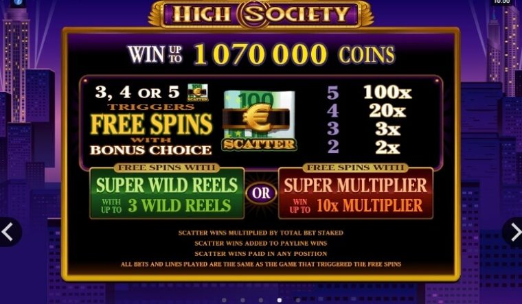 High Society Microgaming slotxo247 ฝาก ถอน