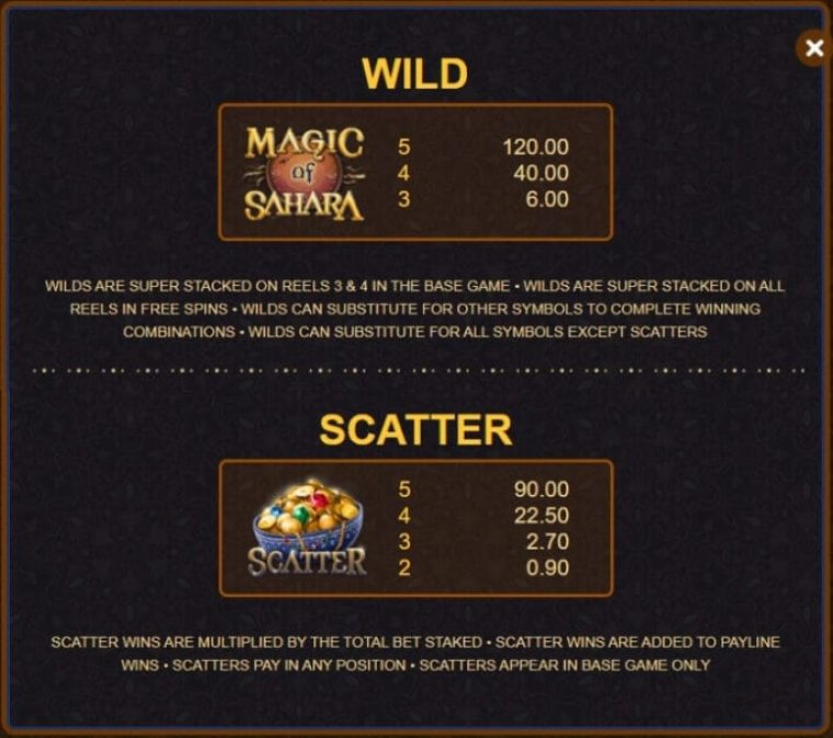 Magic of Sahara Microgaming slotxo247 เว็บตรง