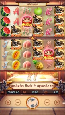 Ninja Raccoon Frenzy PG SLOT slotxo247 สมัคร สล็อต