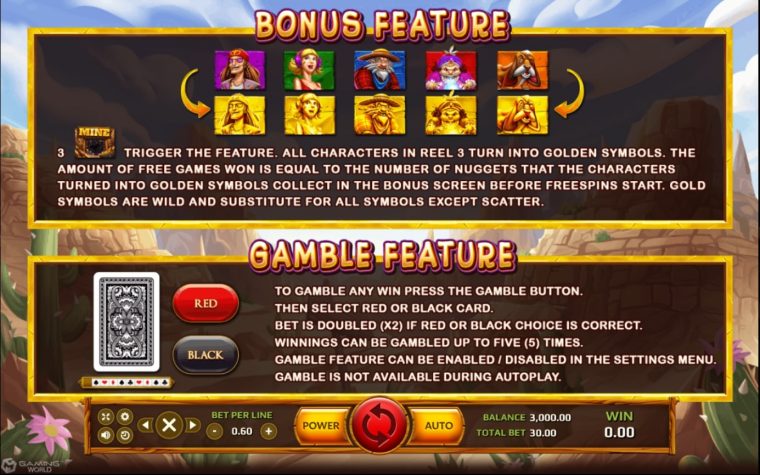 สล็อต1234ฟีเจอร์พิเศษในเกมสล็อต Nugget Hunter