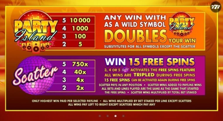 Party Island Microgaming slotxo247 เว็บตรง