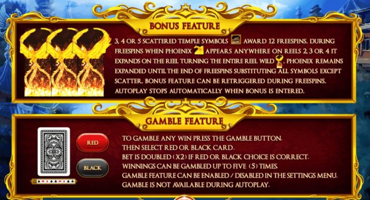 SLOTXO GAMEฟีเจอร์พิเศษของเกม Phoenix 888 Slot Online​