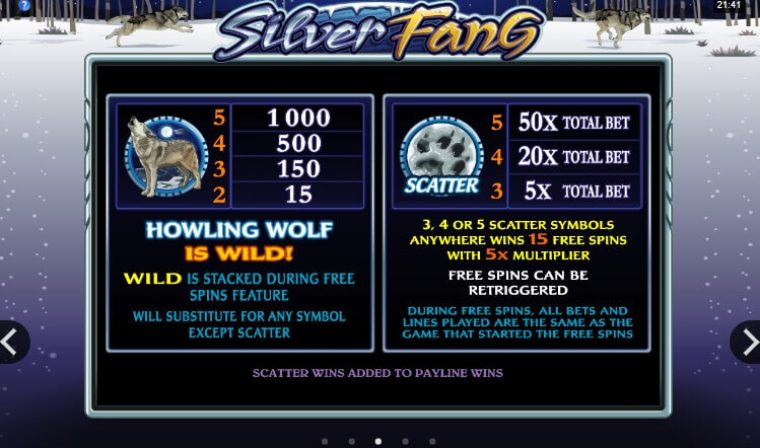 Silver Fang Microgaming slotxo247 เว็บตรง