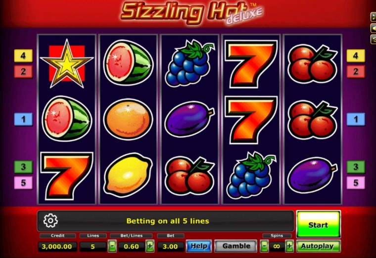 SLOTXO AUTOฟีเจอร์พิเศษในเกม สล็อต Sizzling Hot​