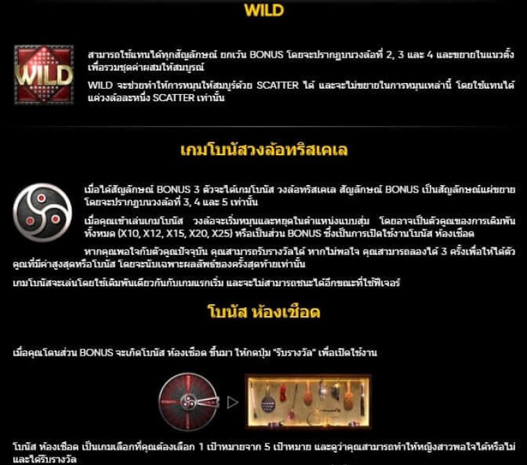 Taboo Microgaming slotxo247 ฝาก ถอน