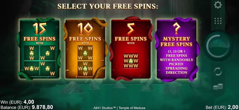Temple of Medusa Microgaming slotxo247 ฝาก ถอน