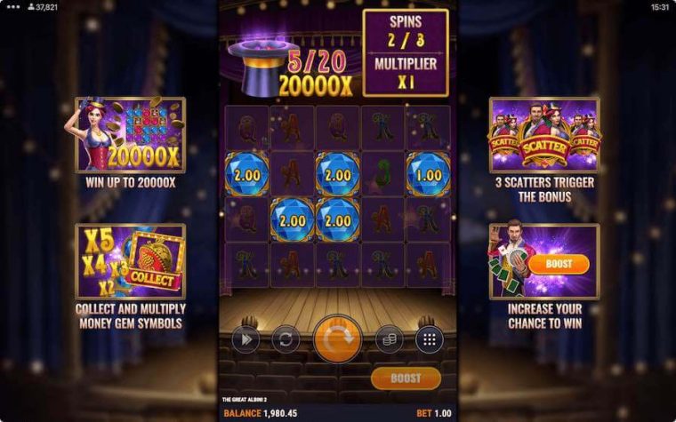 The Great Albini 2 Microgaming slotxo247 ฝาก ถอน
