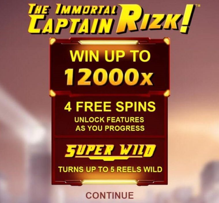 The Immortal Captain Rizk Microgaming slotxo247 เว็บตรง