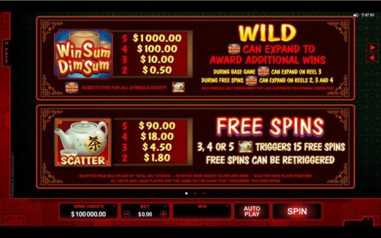 Win Sum Dim Sum Microgaming slotxo247 เว็บตรง