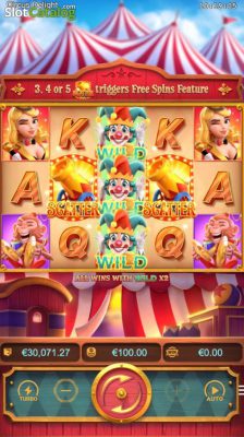 รีวิวเกมสล็อต Circus Delight